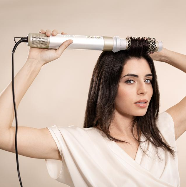 Bamba CeramicCare AirGlam Champagne – Modelador Multifunções 8 em 1