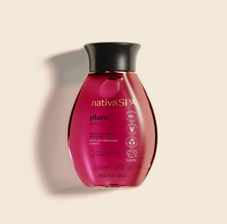 Óleo Hidratante Nativa Spa Ameixa 200ml