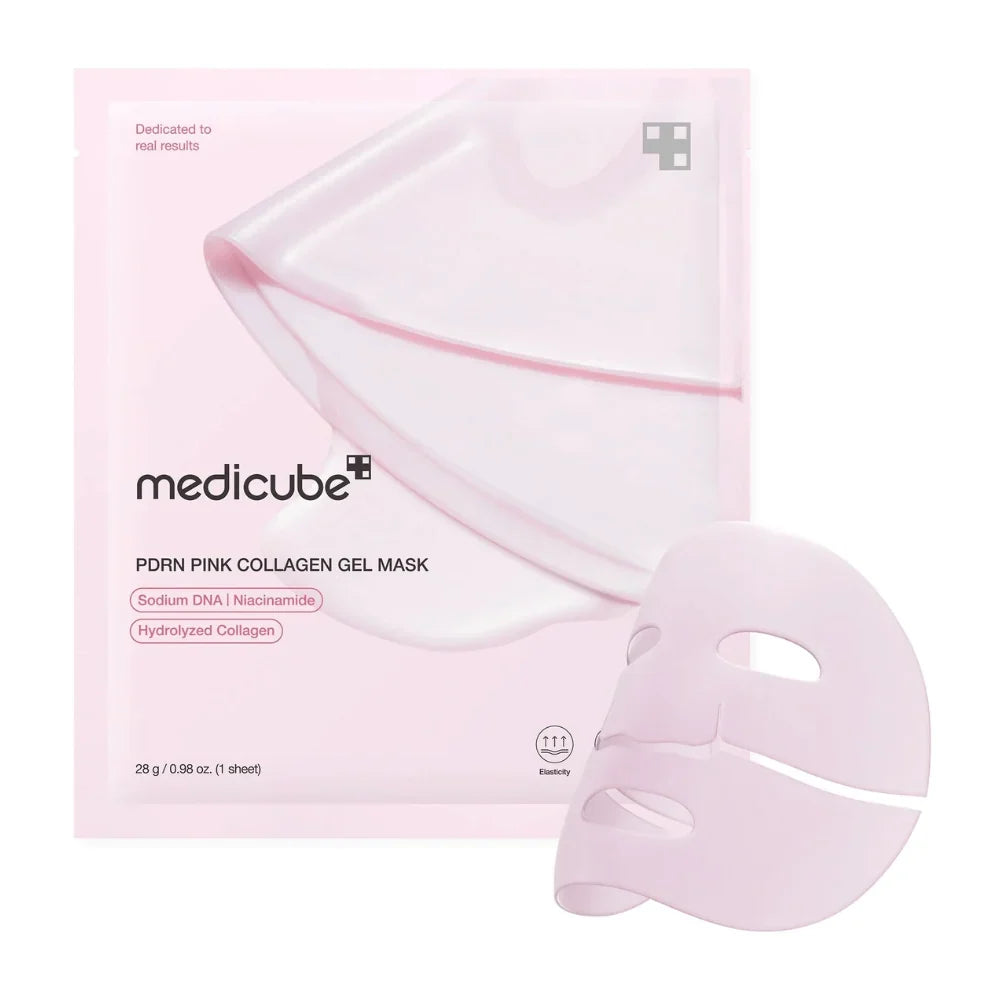 Máscara Medicube PDRN Pink Collagen Gel Mask, ideia de presente K-Beauty
