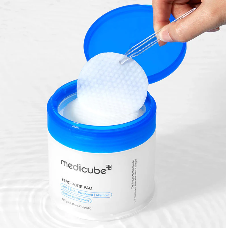 Medicube Zero Pore Pad 2.0, frasco de discos tonificantes