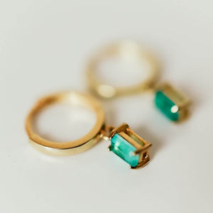 Emerald Earrings