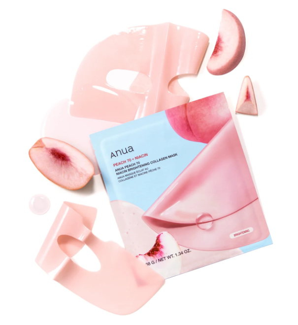 Mascarilla de colágeno Anua Peach 70 Niacina