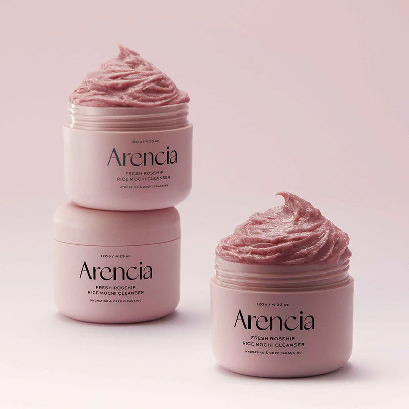 Arencia Fresh Rosehip Rice Mochi Cleanser 120 g