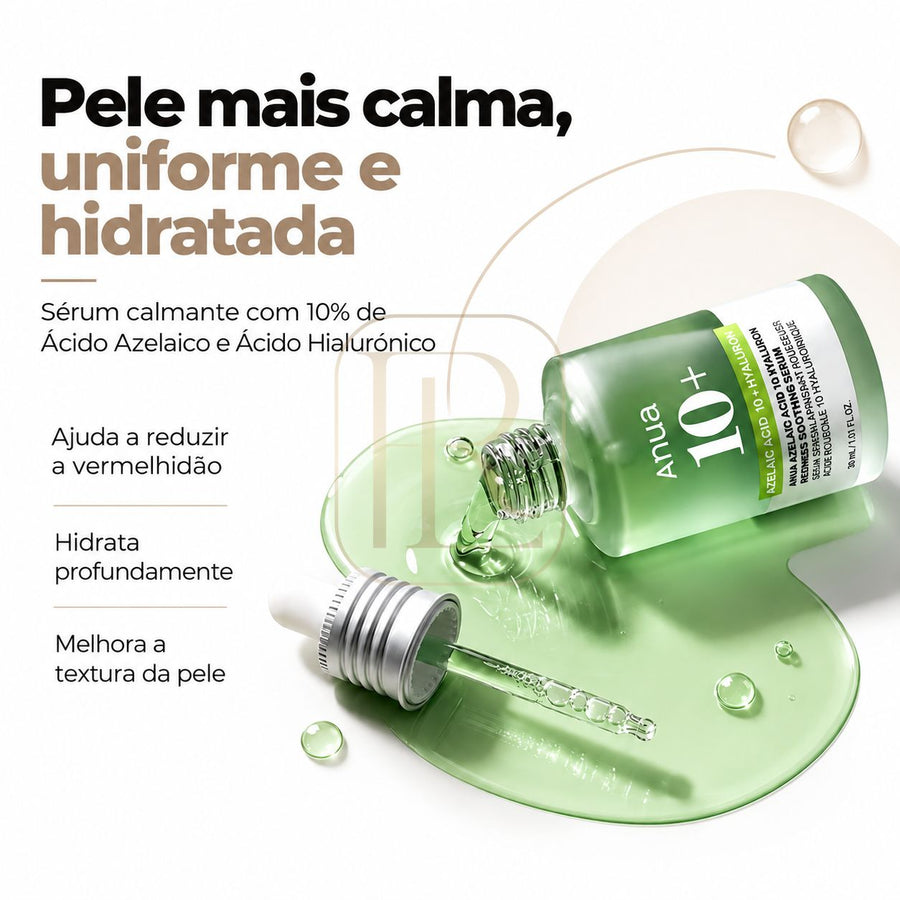 Anua Azelaic Acid 10 + Hyaluron Redness Soothing Serum 30ml – imagem 2