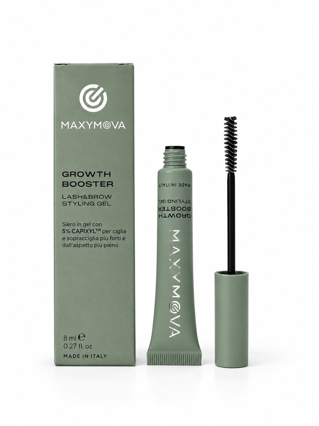 Growth Booster Lash &amp; Brow Gel Serum-Maxymova