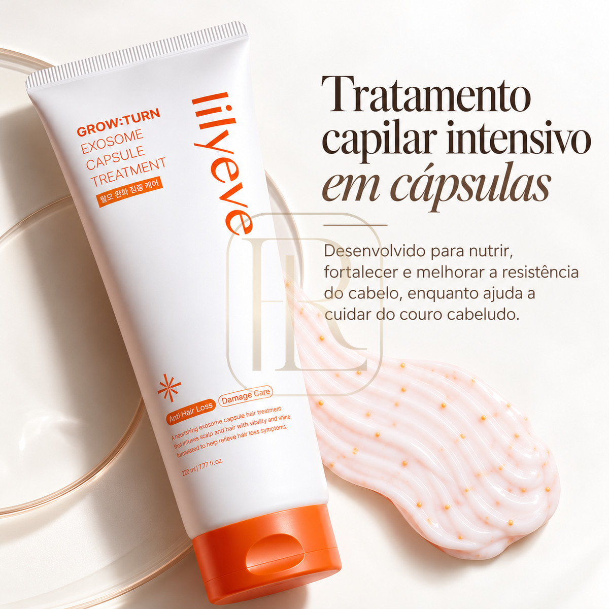 Lilyeve Grow:Turn Exosome Capsule Treatment 230ml embalagem