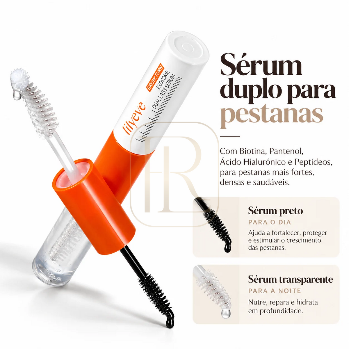 Lilyève GROW Exosome Dual Lash Serum 8ml embalagem