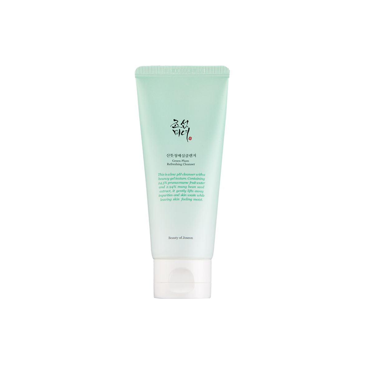 Beauty of Joseon Green Plum Cleanser embalagem