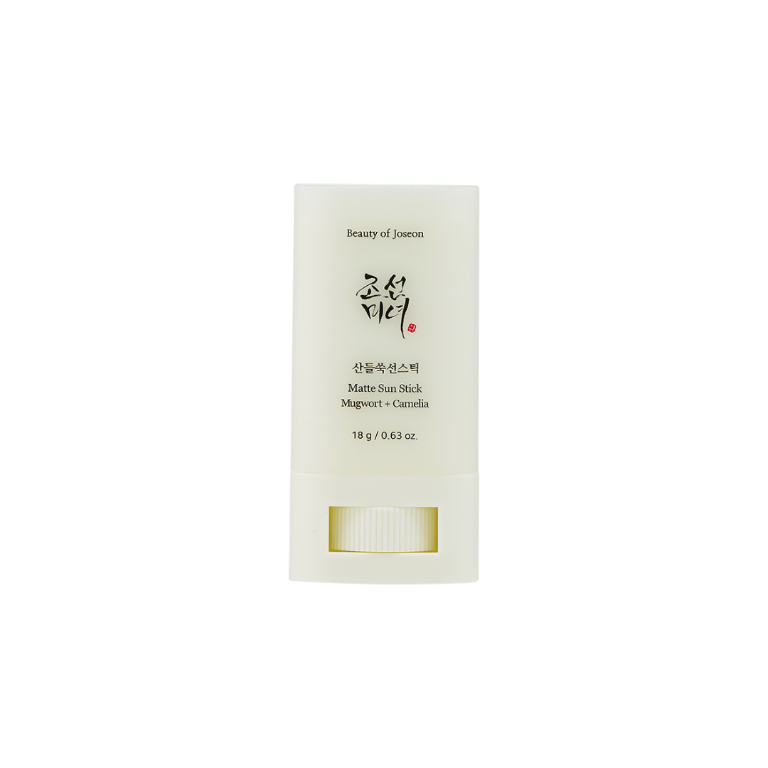 Matte Sun Stick: Mugwort + Camellia SPF50+ PA++++ (18g) - Beauty of Joseon