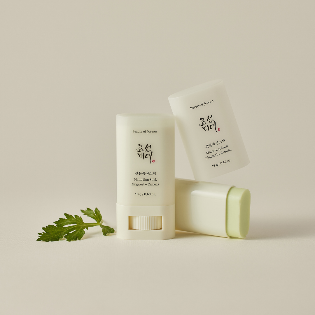 Matte Sun Stick: Mugwort + Camellia SPF50+ PA++++ (18g) - Beauty of Joseon