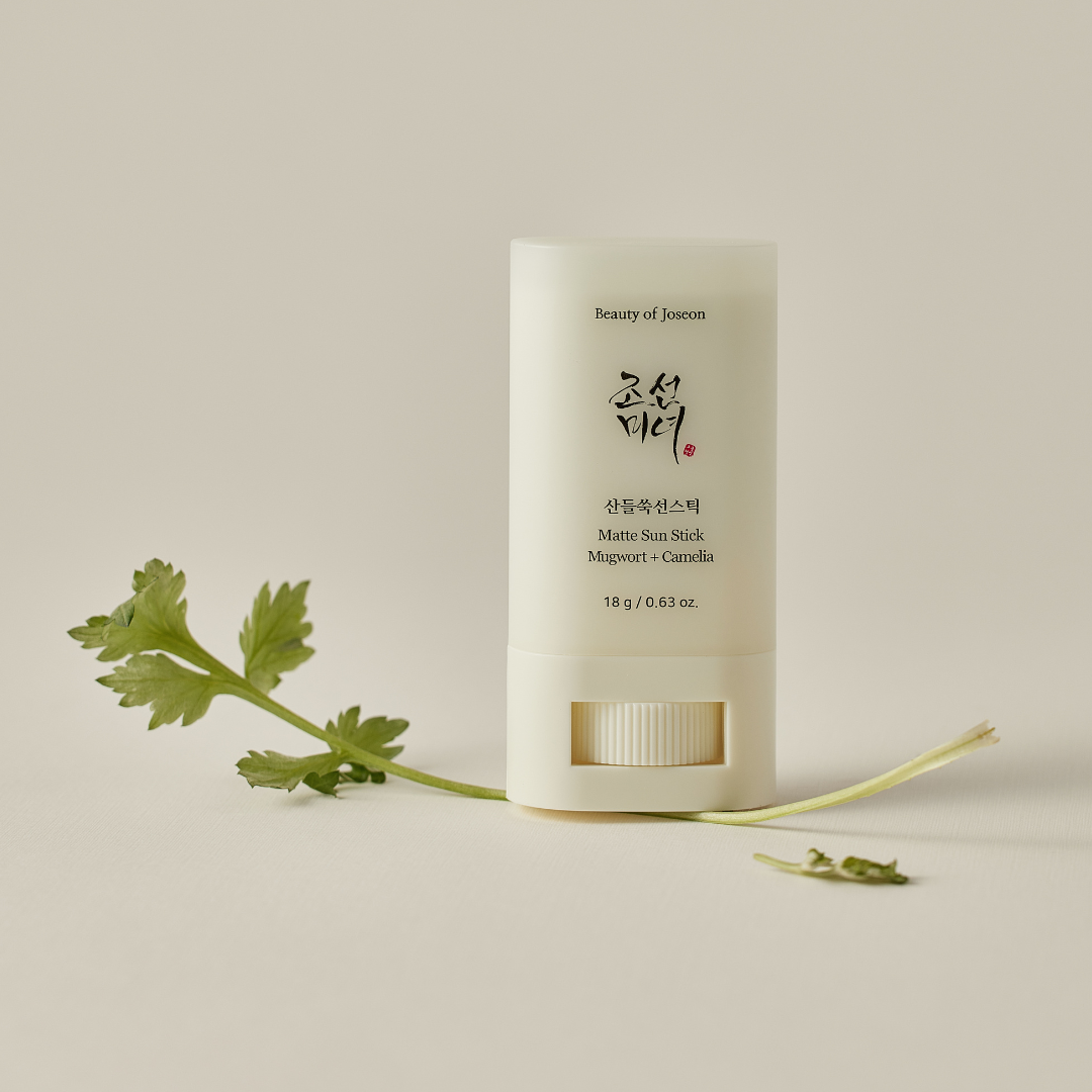 Matte Sun Stick: Mugwort + Camellia SPF50+ PA++++ (18g) - Beauty of Joseon