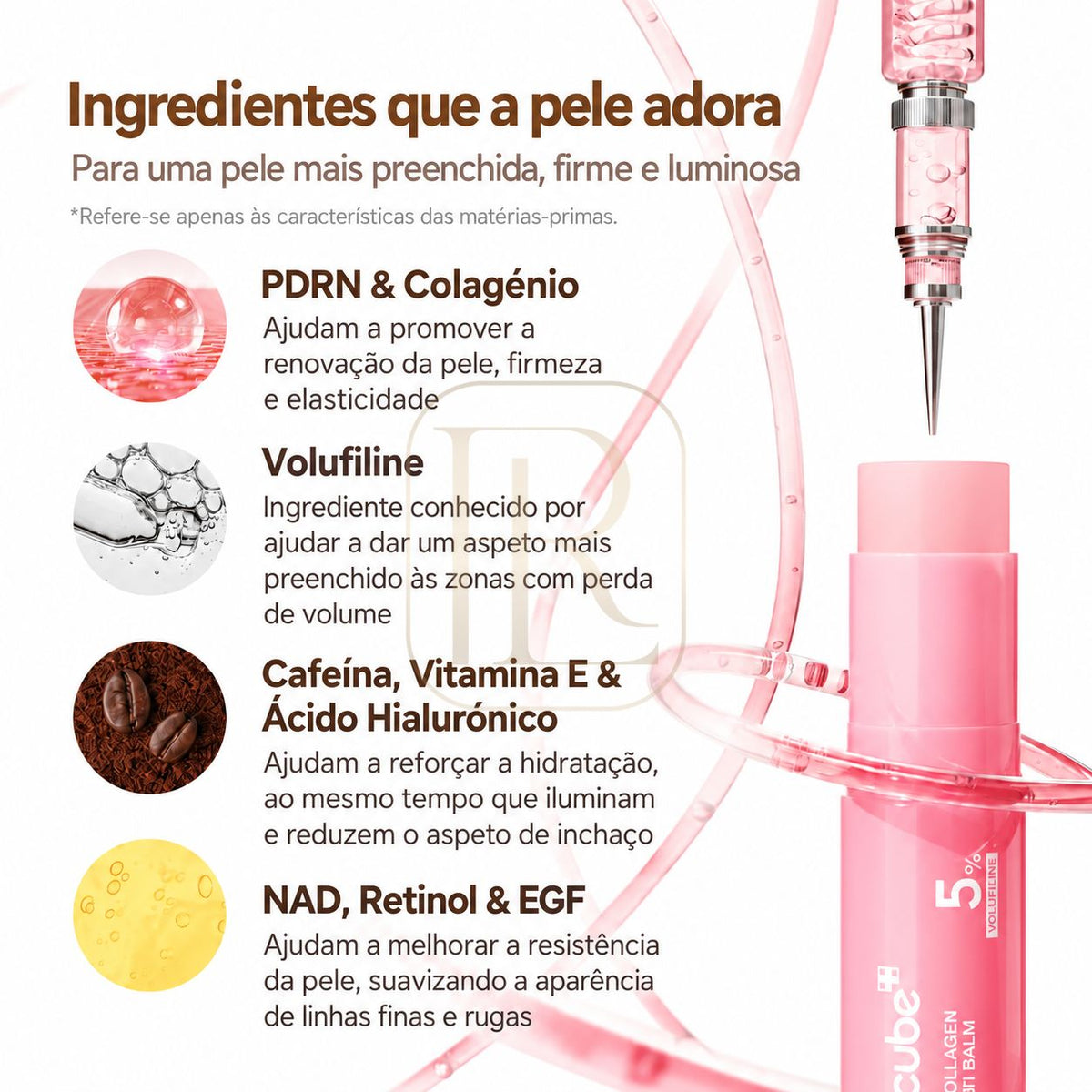Medicube PDRN Pink Collagen Volume Multi Balm 5% 10g detalhe