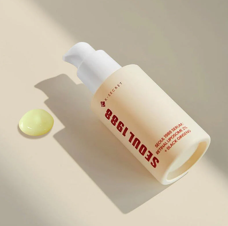 K-SECRET SEOUL 1988 Serum : Retinal Liposome 2% + Black Ginseng 30ml