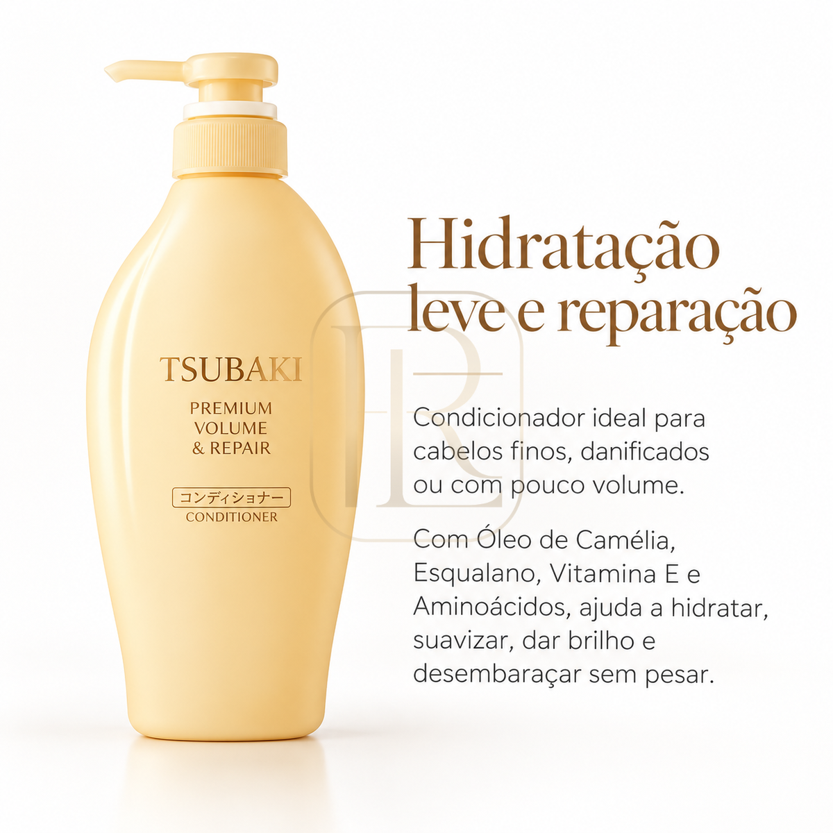 Shiseido Tsubaki Premium Volume & Repair Conditioner 450ml embalagem