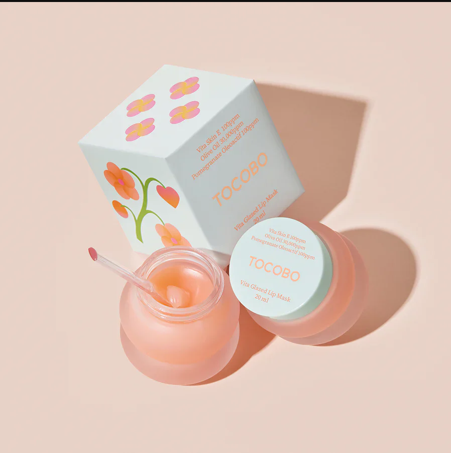 Vita Glazed Lip Mask TOCOBO textura