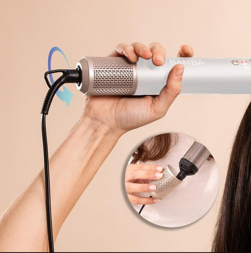 Bamba CeramicCare AirGlam Champagne – Modelador Multifunções 8 em 1