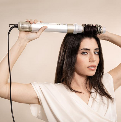 Bamba CeramicCare AirGlam Champagne – Modelador Multifunções 8 em 1