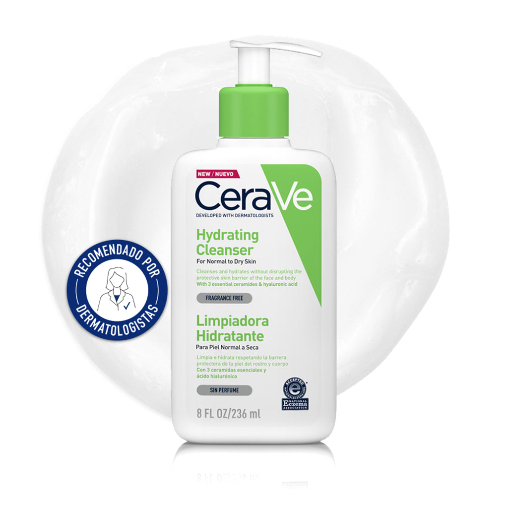 CeraVe Hydrating Cleanser Limpiadora Hidratante s/ Perfume 236ml
