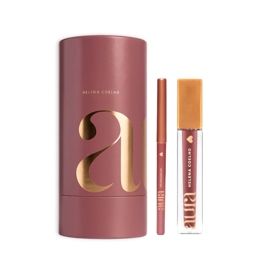Coffret de Natal Aura Signature Lips 8:44