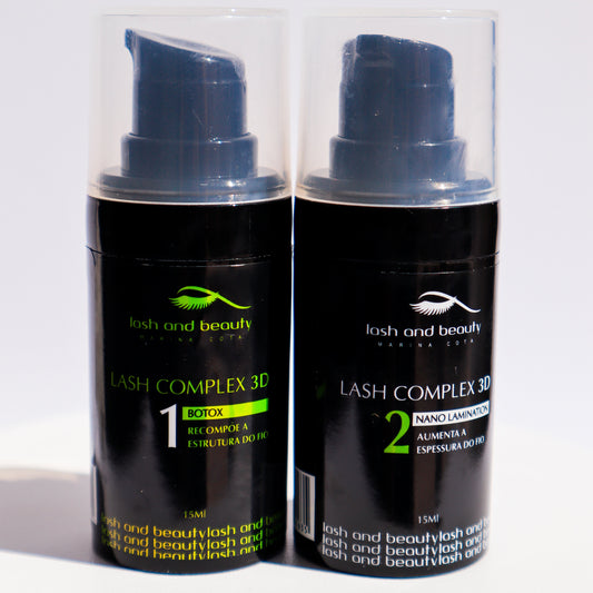 Kit Lash Complex 3D – Tratamento Profissional para Pestanas e Sobrancelhas