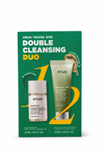 Travel size double cleansing duo- ANUA