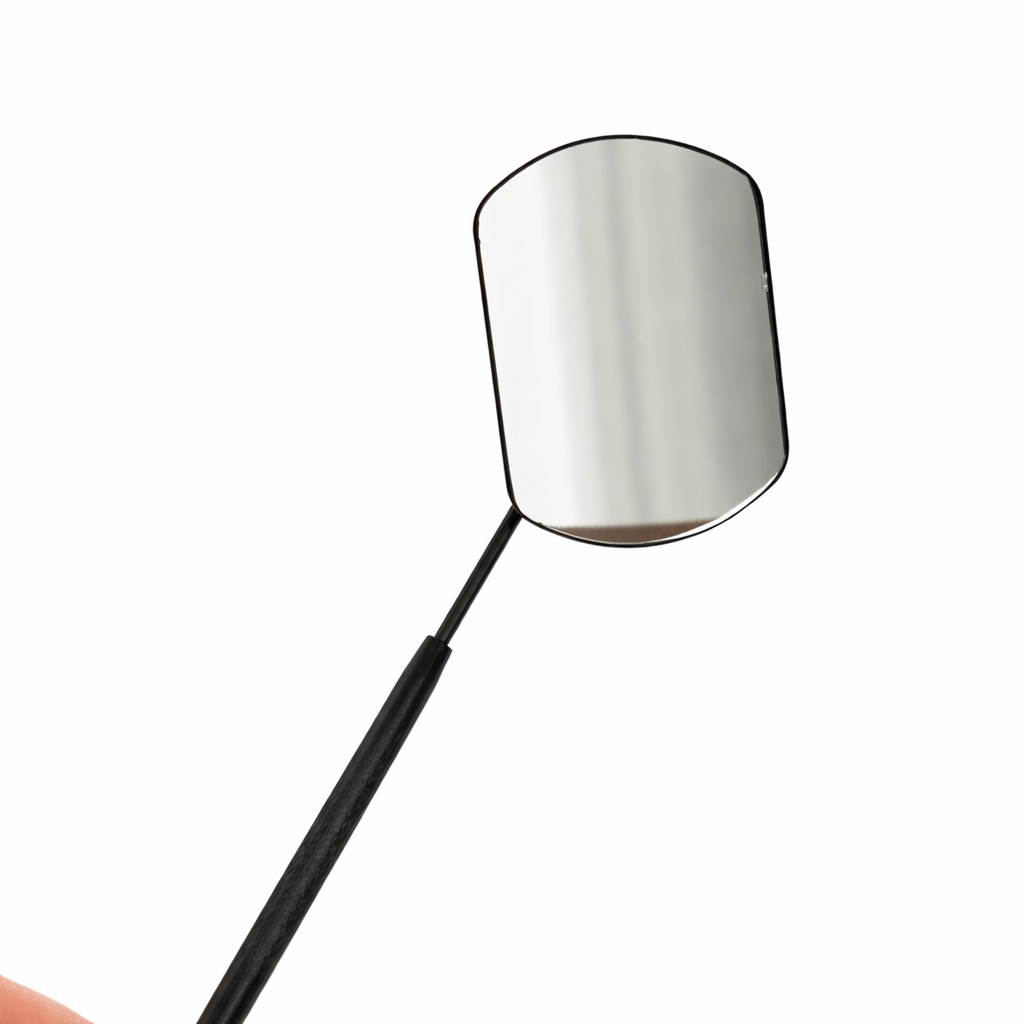 Espelho de Precisão Profissional em Aço Inoxidável