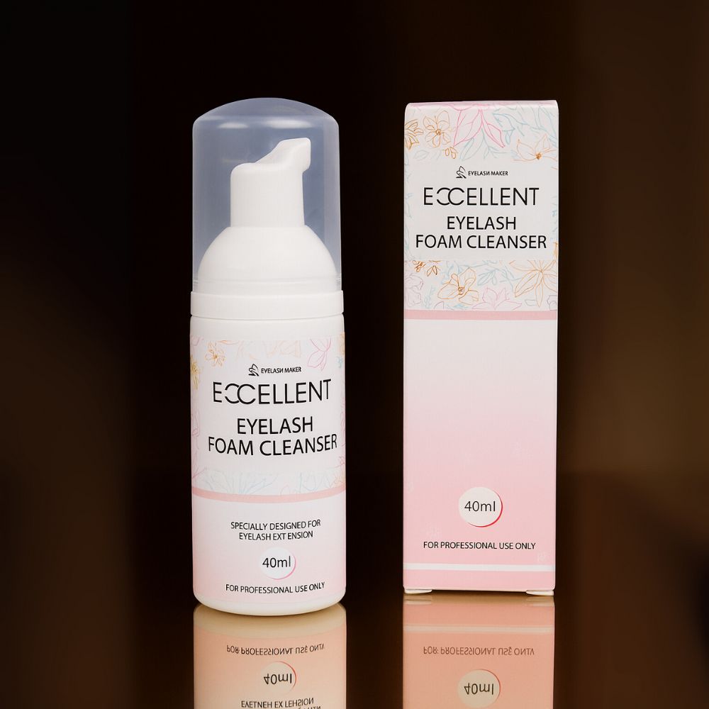 Excellent Eyelash Foam Cleanser – Neicha (40 ml) + Oferta Pincel de Limpeza