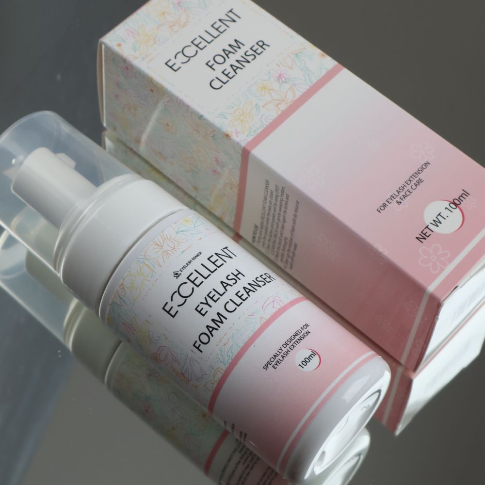Excellent Eyelash Foam Cleanser – Neicha 40ml ou 100ml