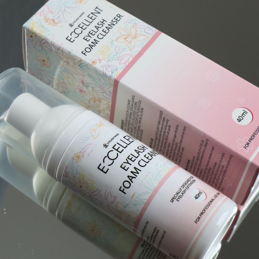 Excellent Eyelash Foam Cleanser – Neicha 40ml ou 100ml