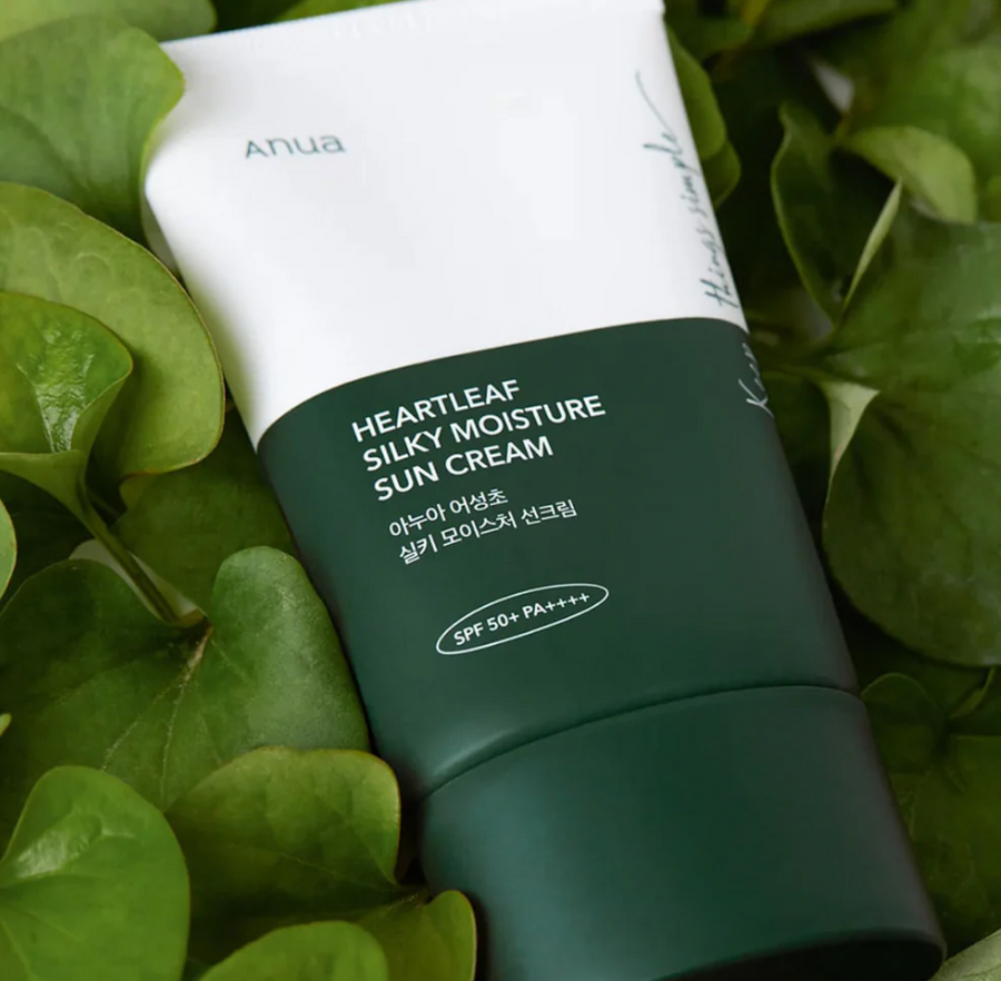 Anua - Heartleaf Silky Moisture Crema Solar SPF50+ PA++++ 50ml