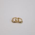 Irregular Hoops Gold detalhe