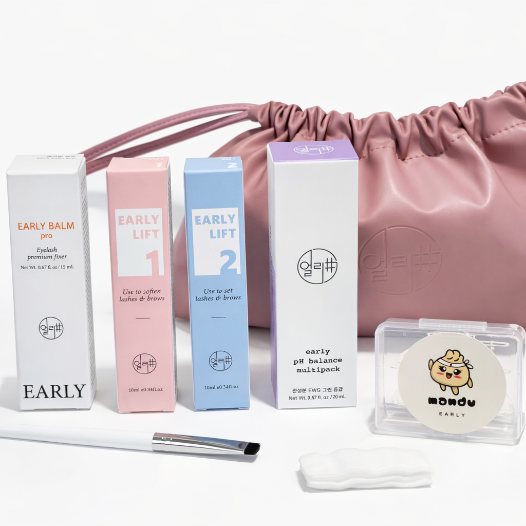 Kit Early Lash Lifting Coreano – Sistema Profissional Completo e Altamente Tecnológico