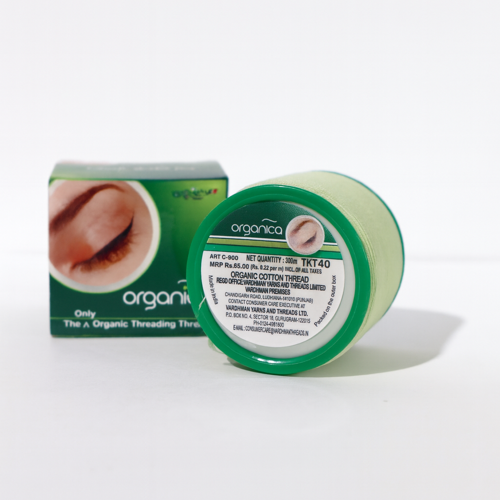 Linha de Threading 100% Algodão Orgânico – 300m