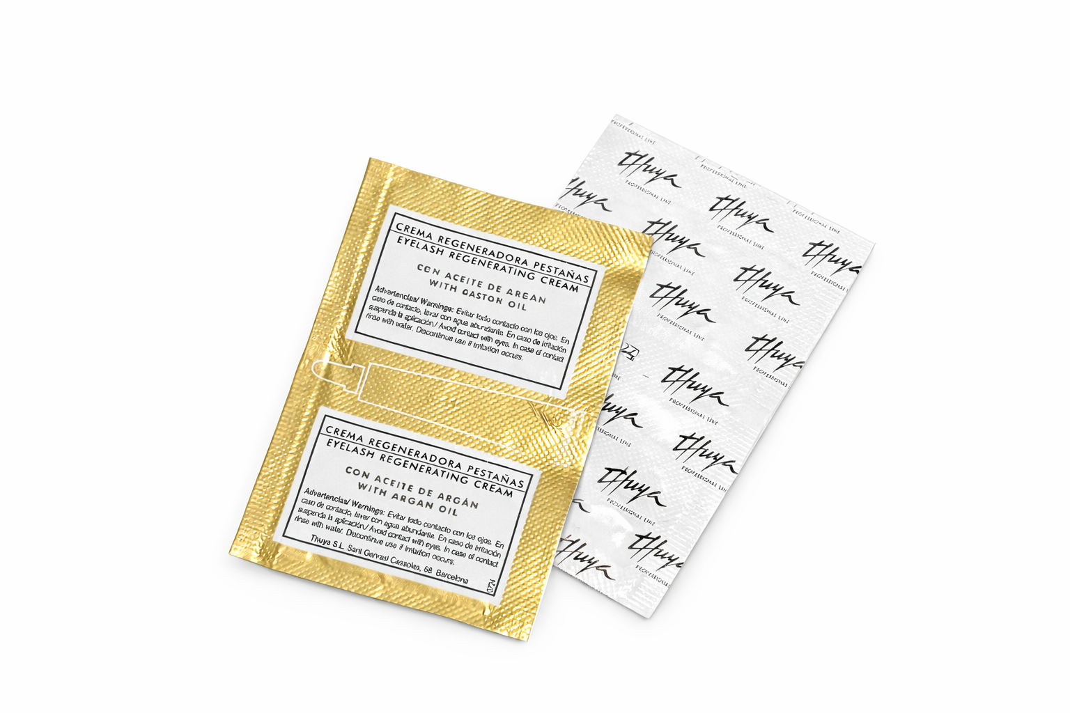 Creme Regenerador para Pestanas e Sobrancelhas Thuya – Monodoses (Caixa com 12 unidades)