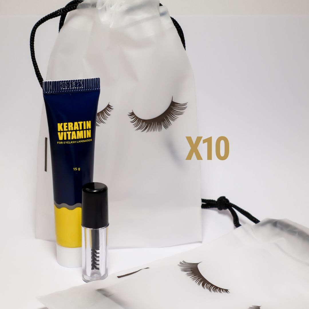 Pack Queratina 15g + 10 Kits Brinde-Cliente