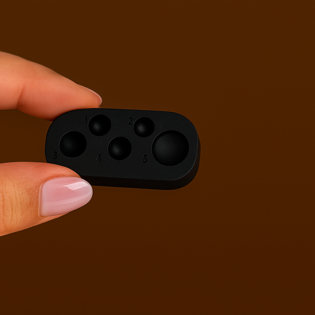 Paleta Silicone Preta - versão 1