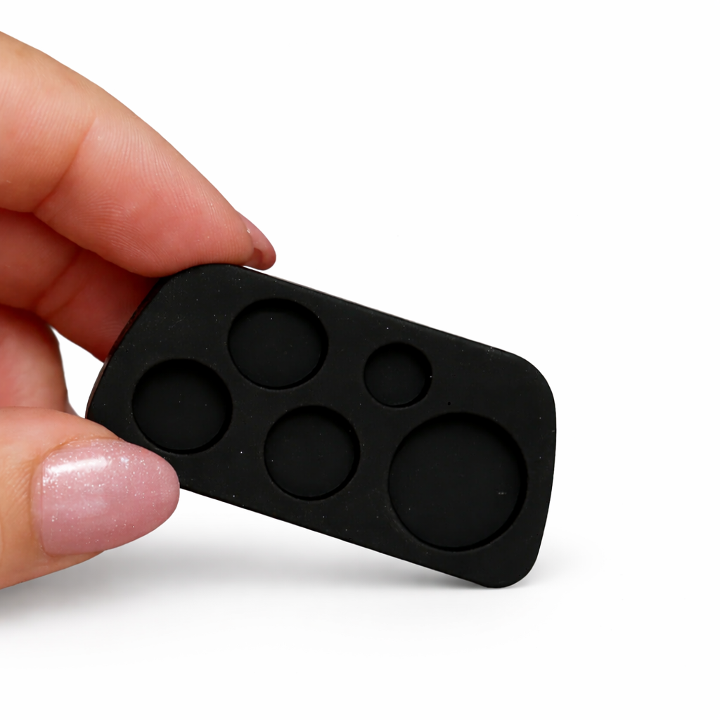 Paleta Silicone Preta mini