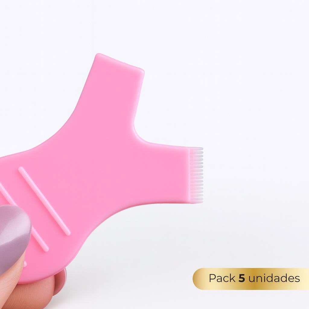 Peine para alinear los mechones 0,5cm (kit 5 unidades)