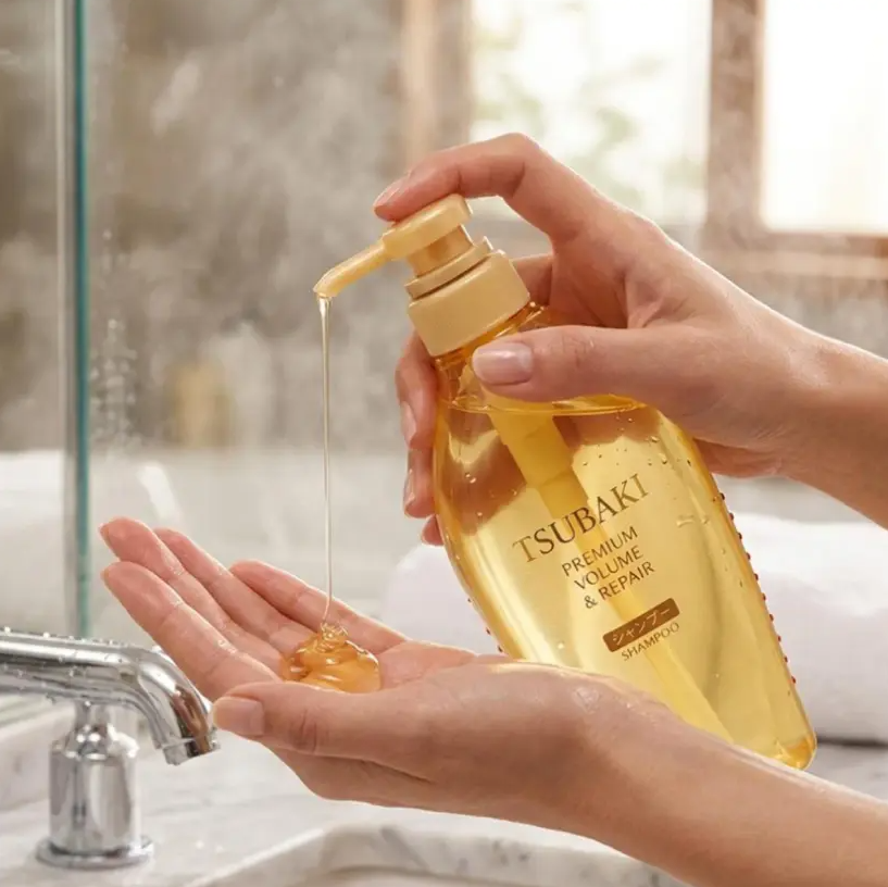 Tsubaki Premium Volume &amp; Repair Shampoo 450ml